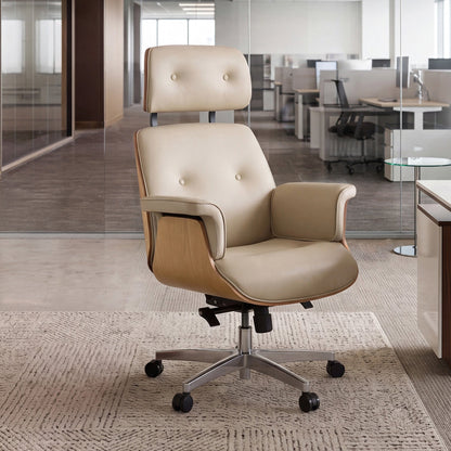 Sollievo Mathias Napa Leather Executive Office Chair