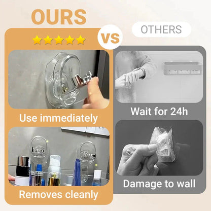 Sollievo Multipurpose Suction Cup Storage Rack