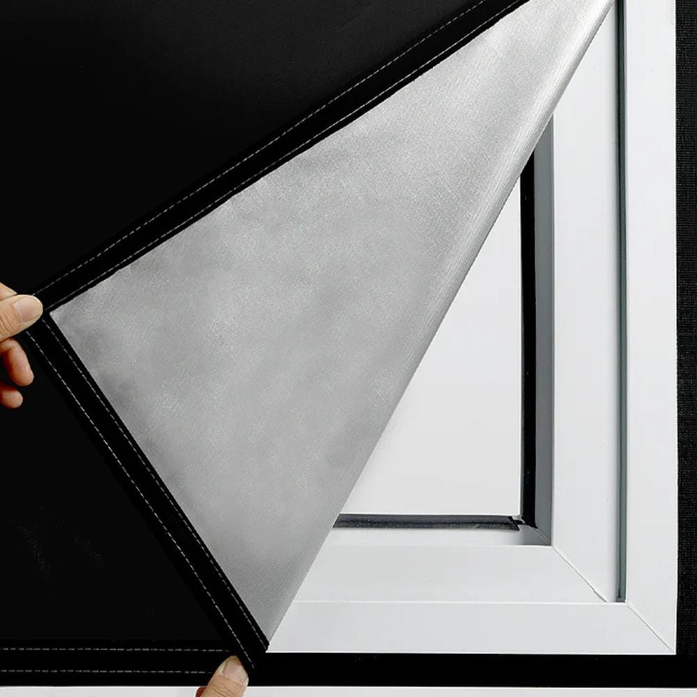 Sollievo Static Cling Blackout Window Shade