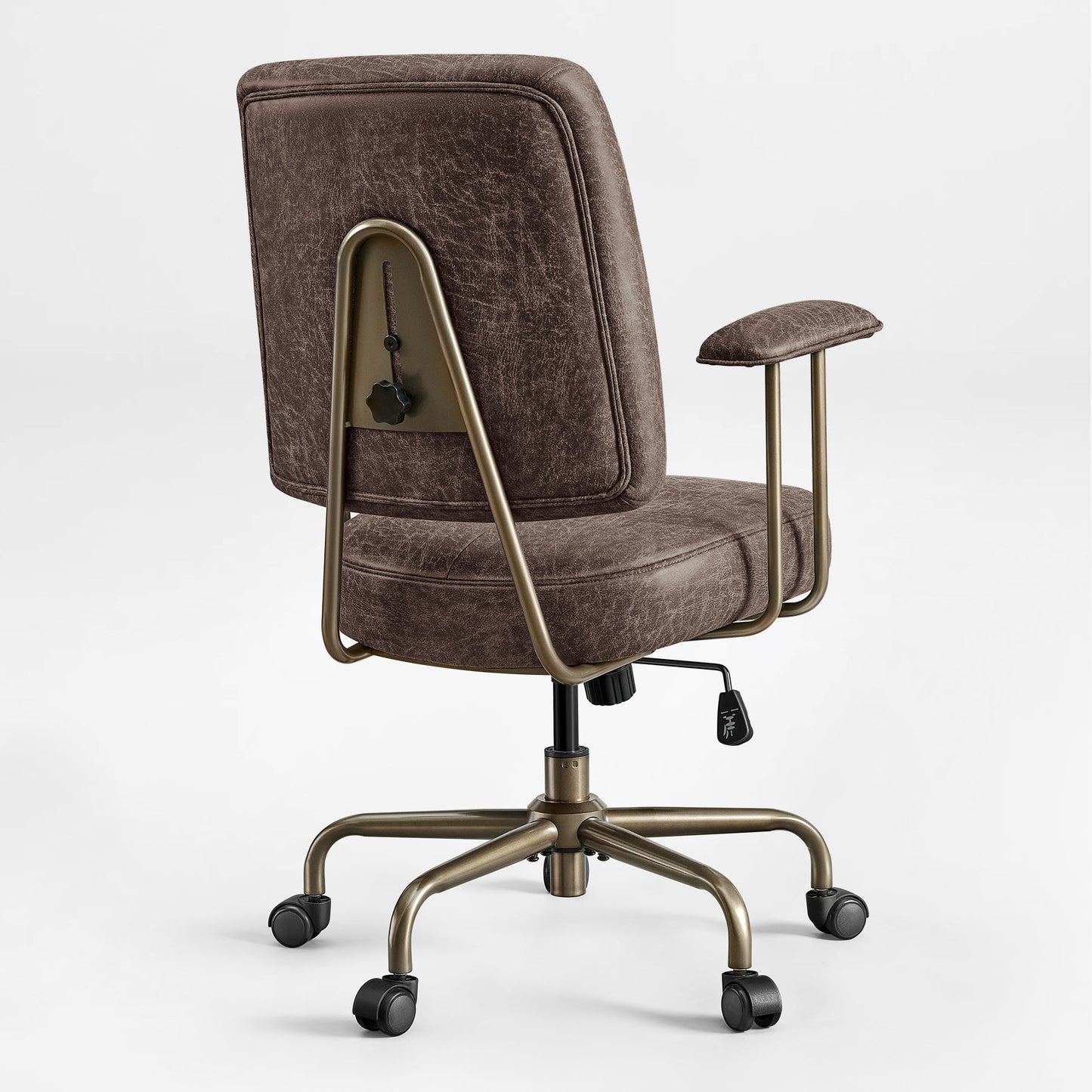 Sollievo Becky Vintage-Inspired Home Office Chair