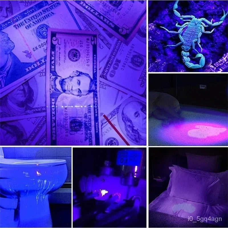 Sollievo UV Blacklight Flashlight