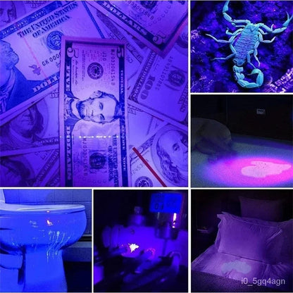 Sollievo UV Blacklight Flashlight