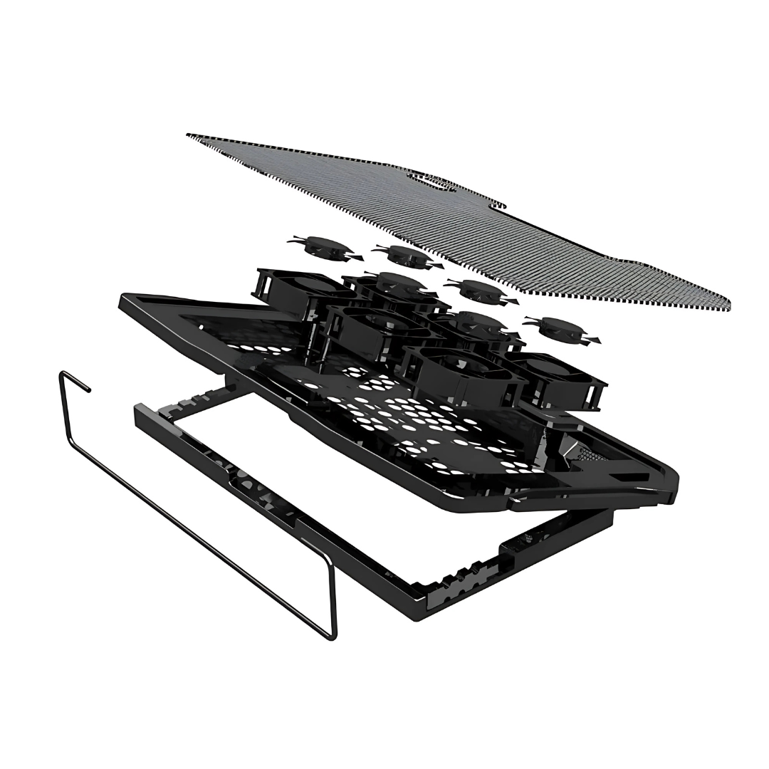 Sollievo 6-Fan Laptop Cooling Pad