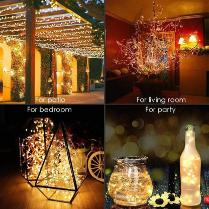 Sollievo Solar LED String Lights
