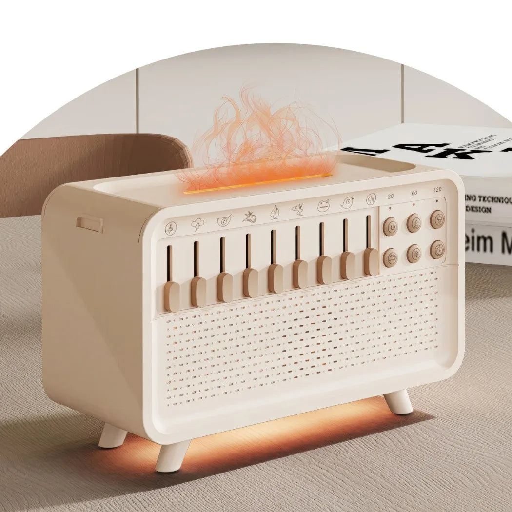 Sollievo White Noise Machine with Humidifier & Night Light