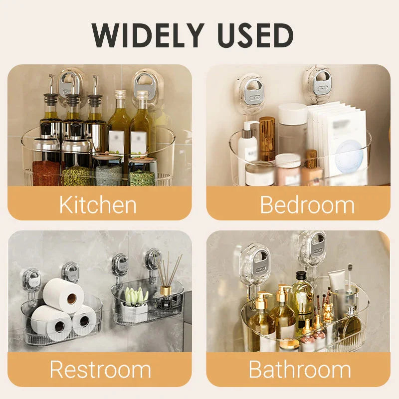 Sollievo Multipurpose Suction Cup Storage Rack