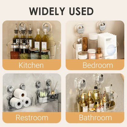 Sollievo Multipurpose Suction Cup Storage Rack