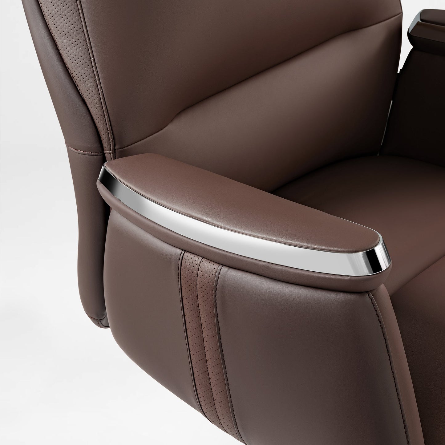 Sollievo Royal II Executive Office Chair, Silicone & Leather
