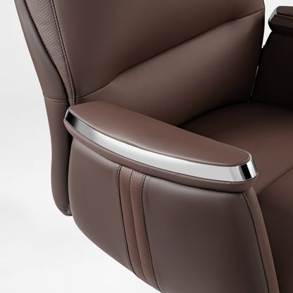 Sollievo Royal II Executive Office Chair, Silicone & Leather