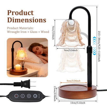 Sollievo Flower Candle Warmer Lamp