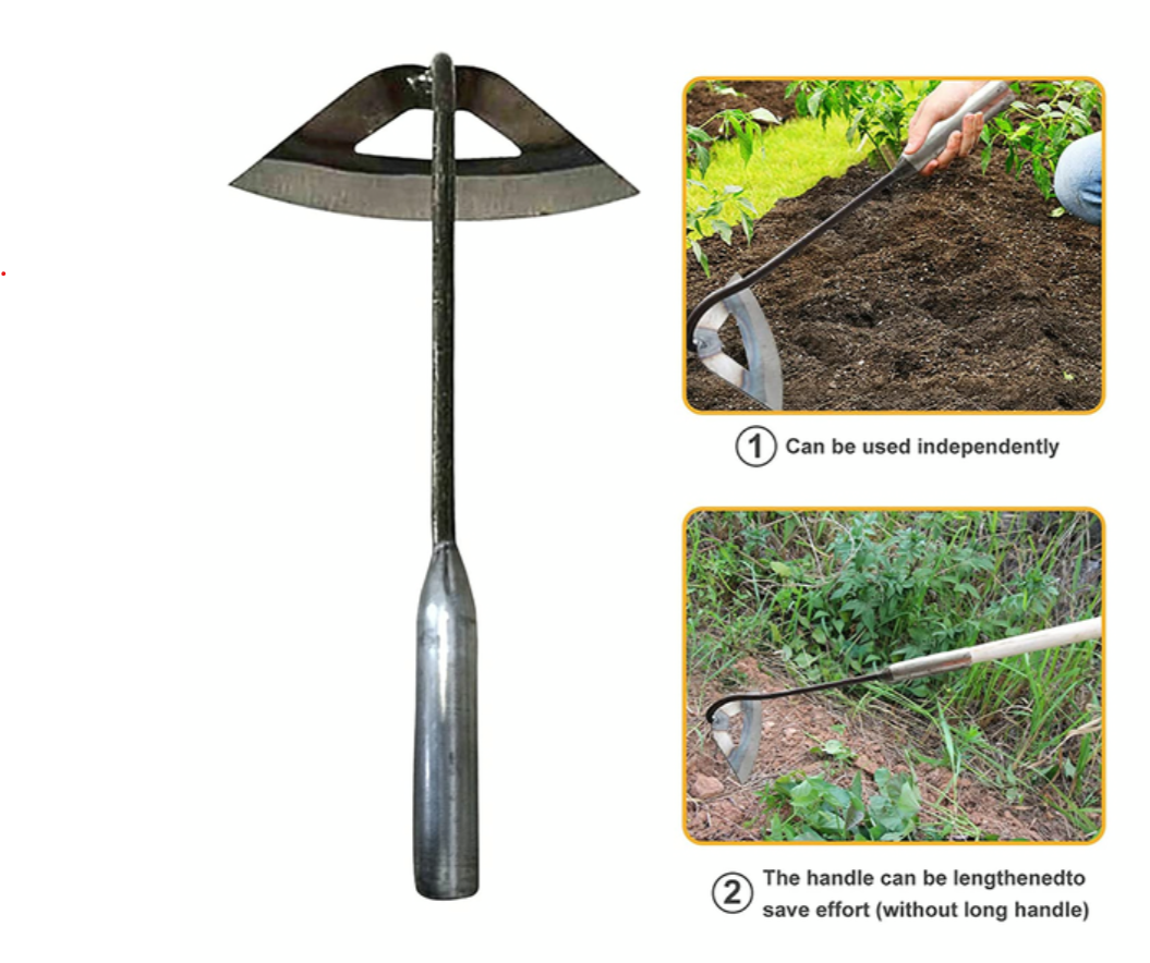 Sollievo All Steel Hollow Hoe