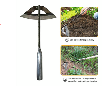 Sollievo All Steel Hollow Hoe