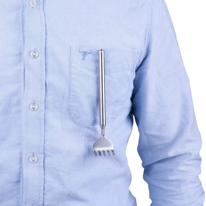 Sollievo Stainless Steel Telescopic Back Scratcher