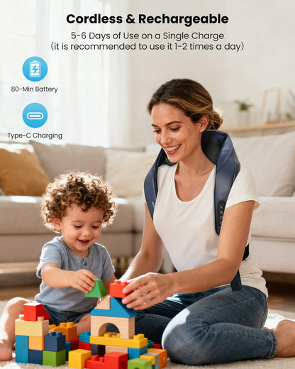 Sollievo Cordless Neck and Shoulder Massager