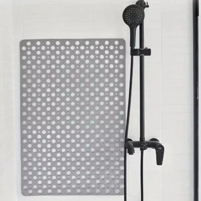 Sollievo Non-Slip Suction Shower Mat with Quick-Drain Design