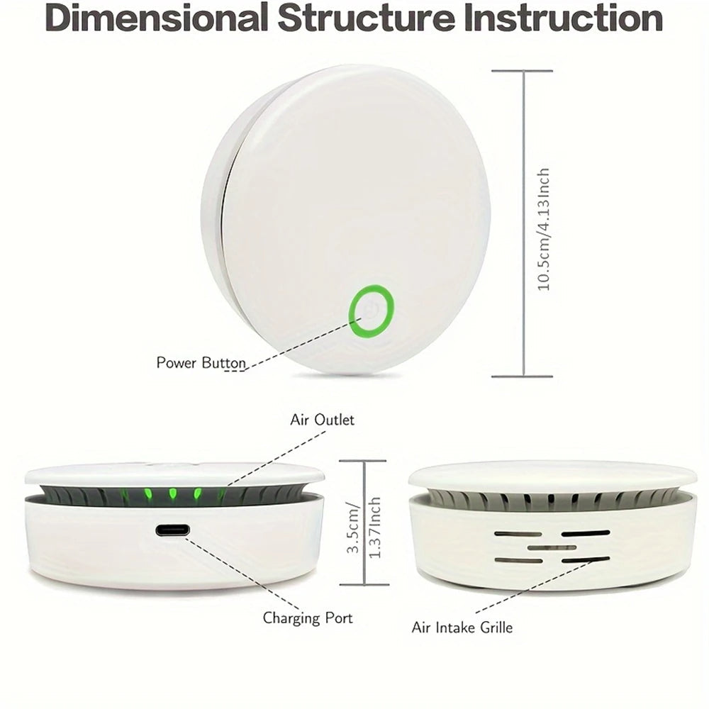 Sollievo Portable Air Purifier & Odor Eliminator