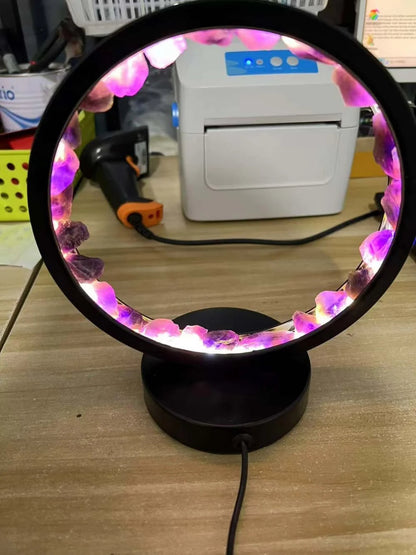 Sollievo Crystal Ring Night Lamp