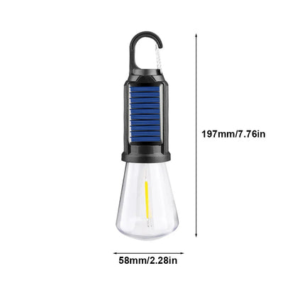 Sollievo Solar Rechargeable Hooked Camping Lantern