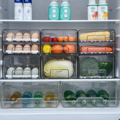 Sollievo Egg Storage Container for Fridge