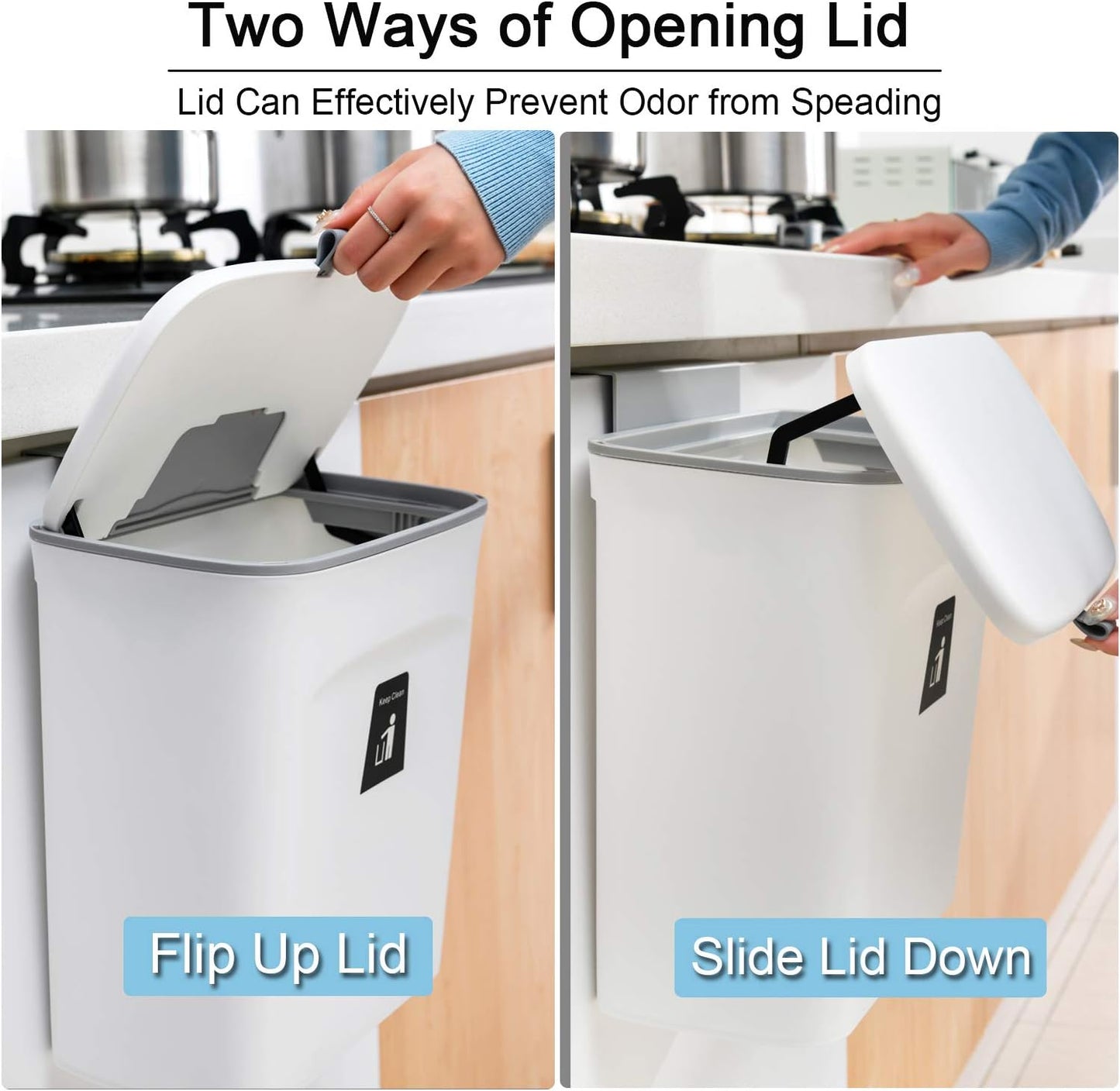 Sollievo 2.4 Gallon Kitchen Compost Bin