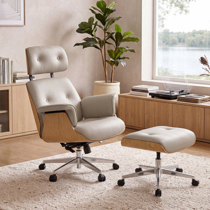 Sollievo Mathias Napa Leather Executive Office Chair