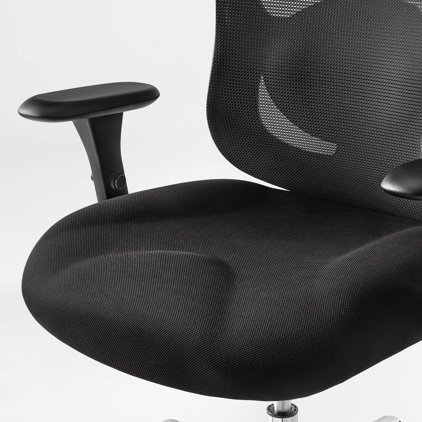 Eureka Ergonomic HOSS Big & Tall Heavy Duty Mesh Ergonomic Office Chair,Black Seat Cushion