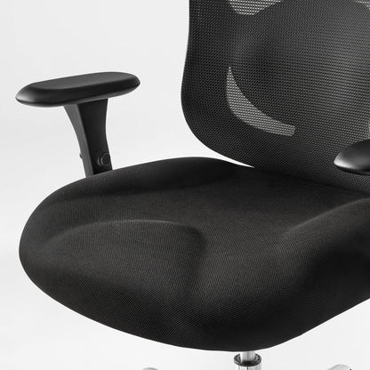 Eureka Ergonomic HOSS Big & Tall Heavy Duty Mesh Ergonomic Office Chair,Black Seat Cushion