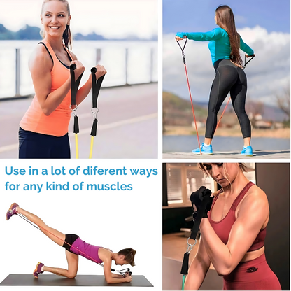Sollievo 11PC Resistance Bands Set