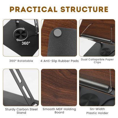 Sollievo 360° Foldable Reading Stand