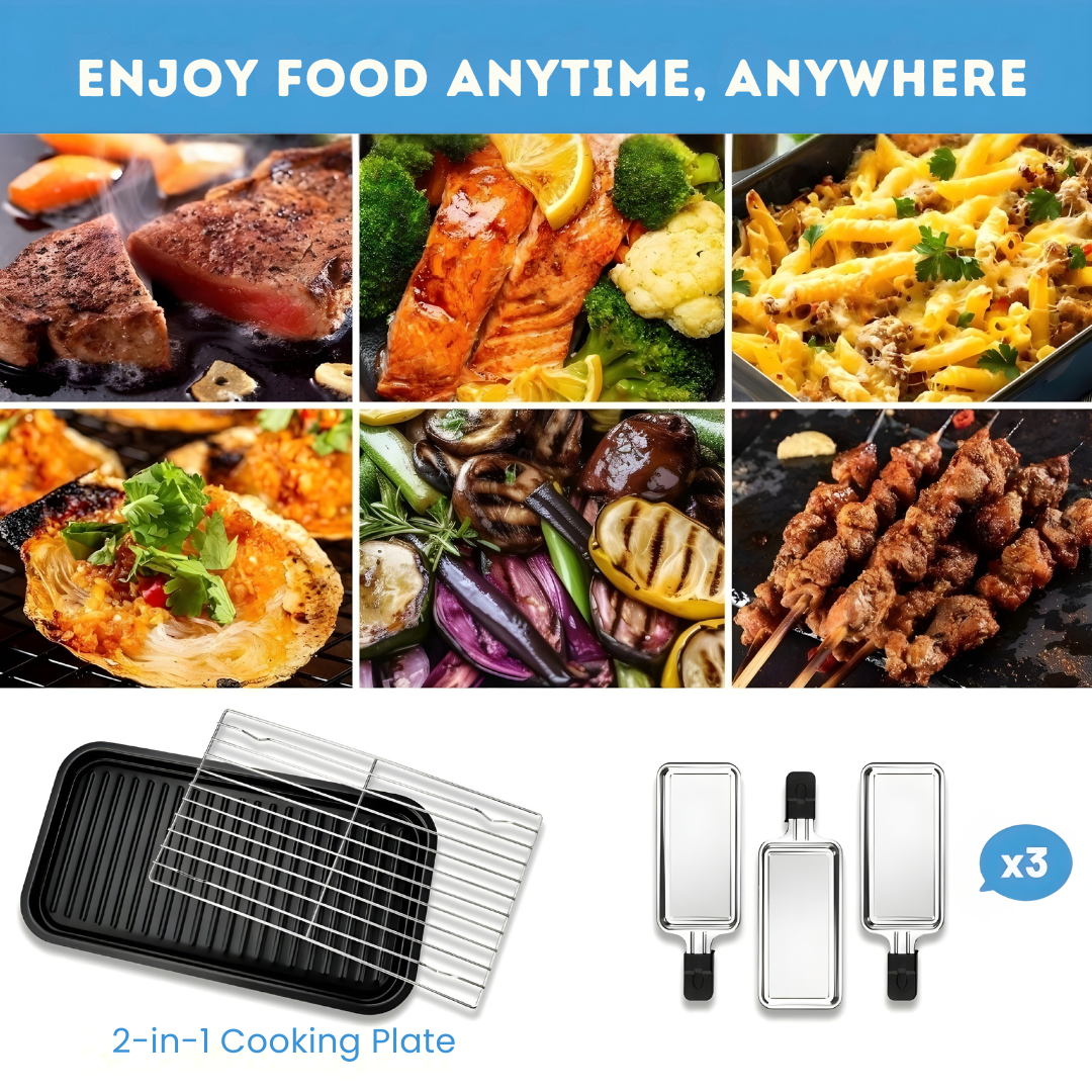 Sollievo Smokeless Indoor Electric Grill