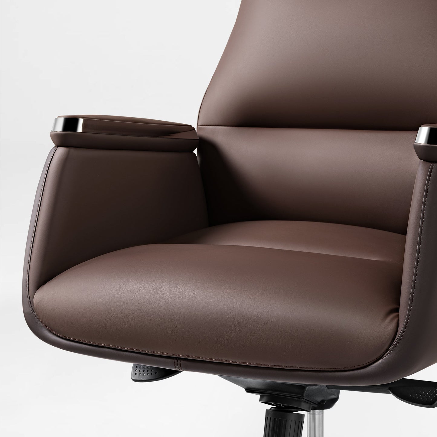 Sollievo Royal II Executive Office Chair, Silicone & Leather