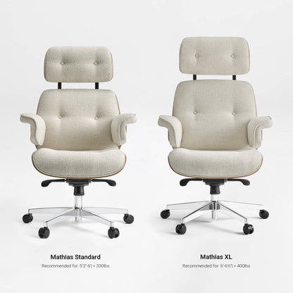 Sollievo Mathias Napa Leather Executive Office Chair