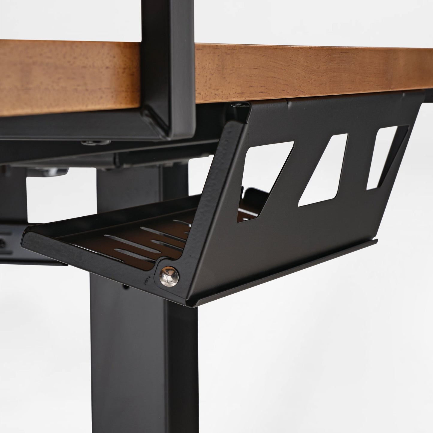 Sollievo L-Shaped Standing Desk with Accessories Set (60x23)