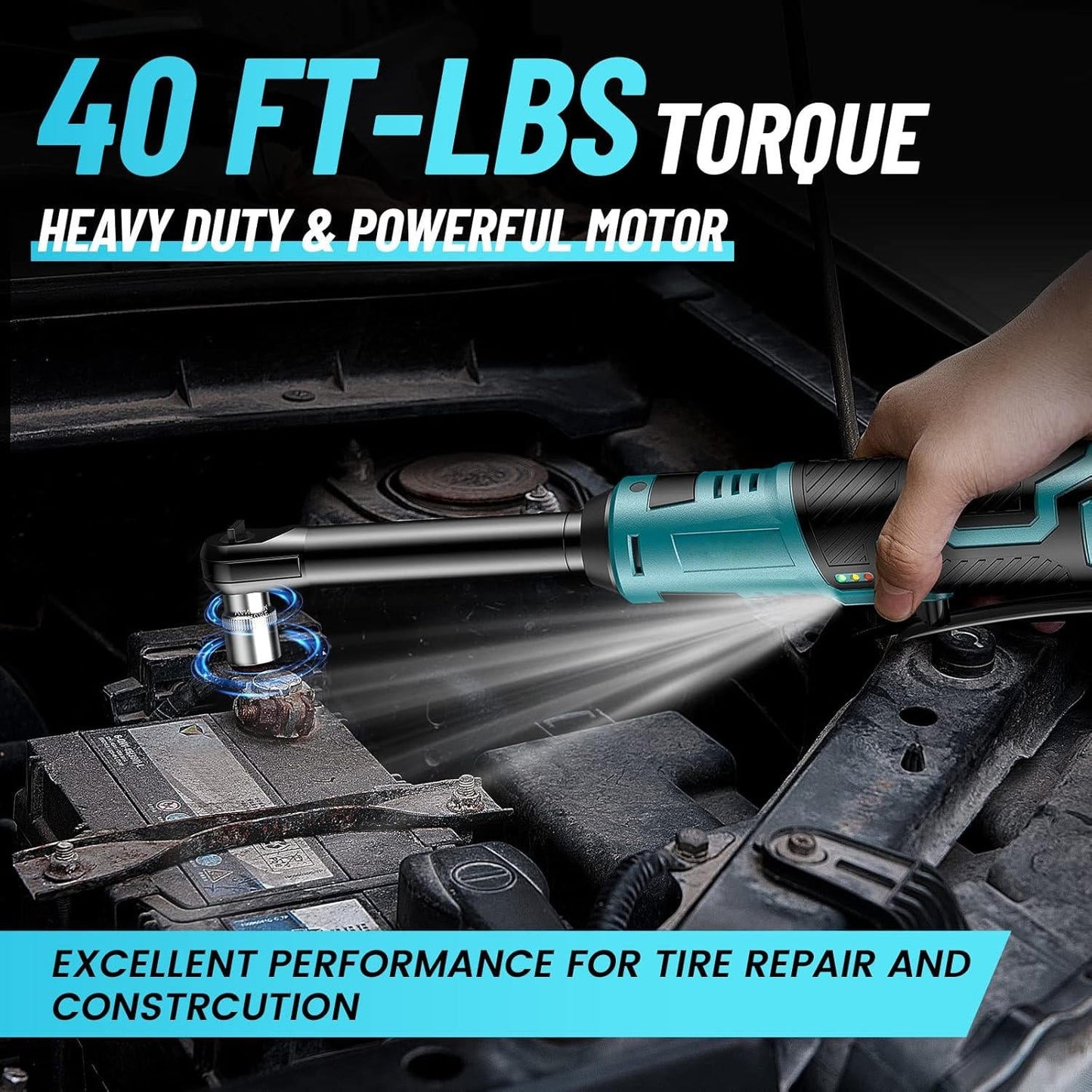 Sollievo Cordless Electric Ratchet Wrench