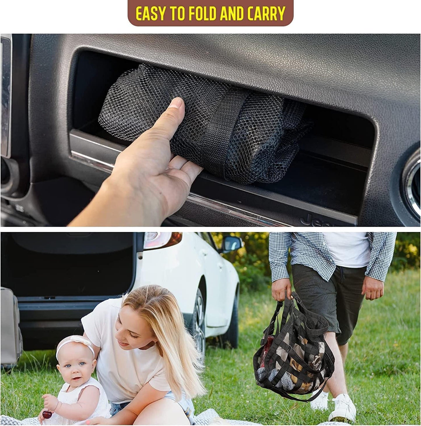 Sollievo Overhead Car Cargo Net