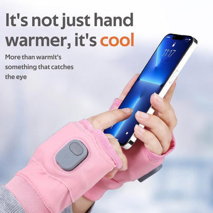 Sollievo Rechargeable Heated Fingerless Gloves