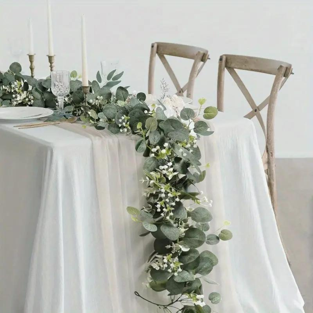 Sollievo Faux Eucalyptus Garland