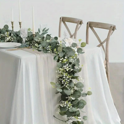 Sollievo Faux Eucalyptus Garland
