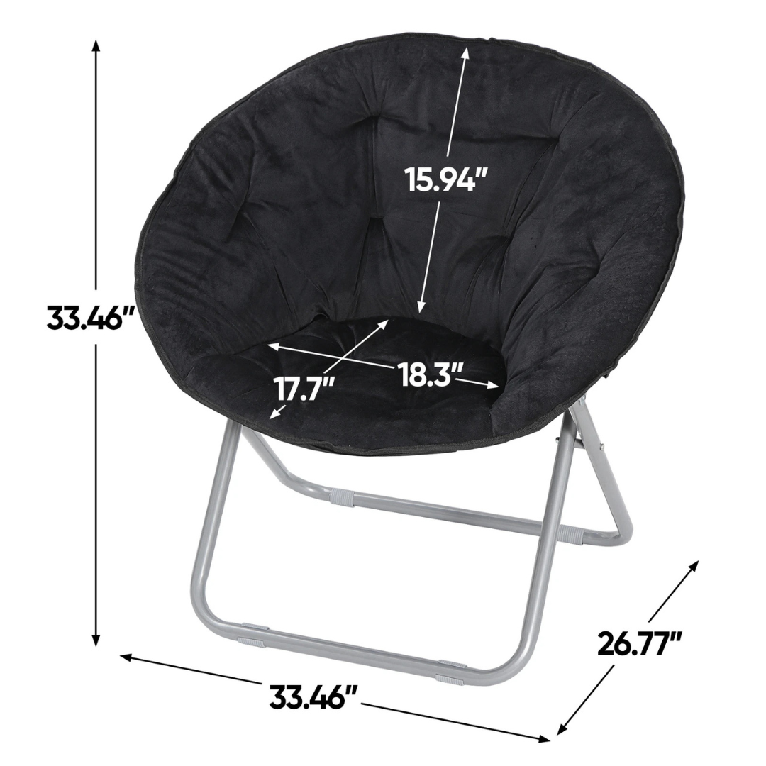 Sollievo Oversized Moon Saucer Chair