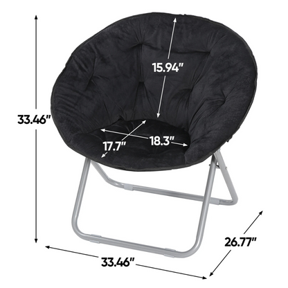 Sollievo Oversized Moon Saucer Chair