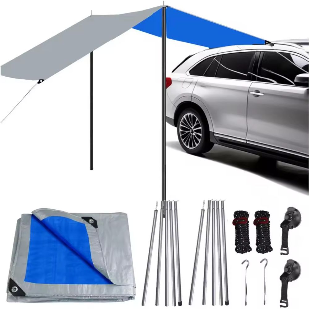 Sollievo Pull-Out Waterproof Car Awning Kit