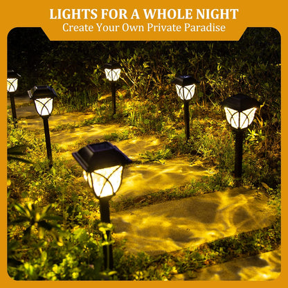 Sollievo 6-Pack LED Solar Pathway Lights