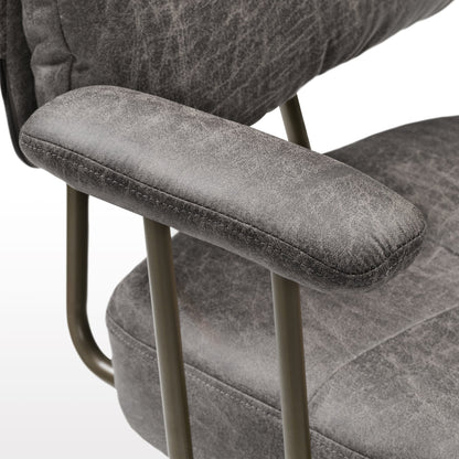 Sollievo Becky Vintage-Inspired Home Office Chair