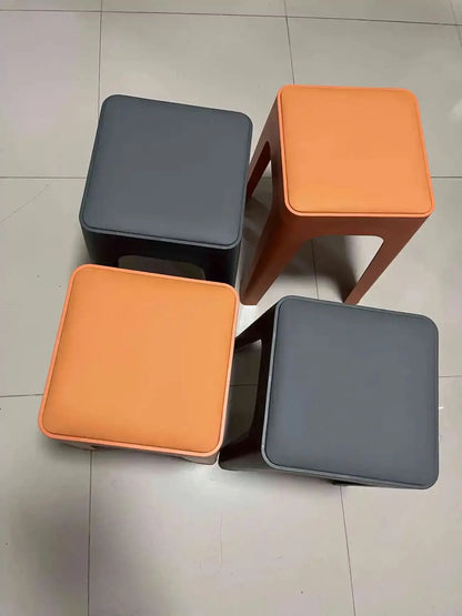Sollievo Stackable Plastic Dining Chairs