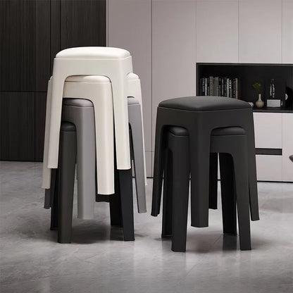 Sollievo Stackable Plastic Dining Chairs
