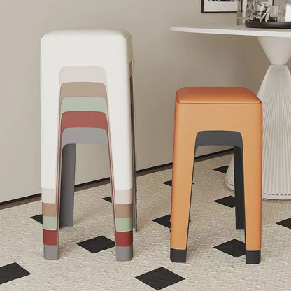 Sollievo Stackable Plastic Dining Chairs