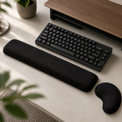 Sollievo Memory Foam Keyboard Wrist Rest
