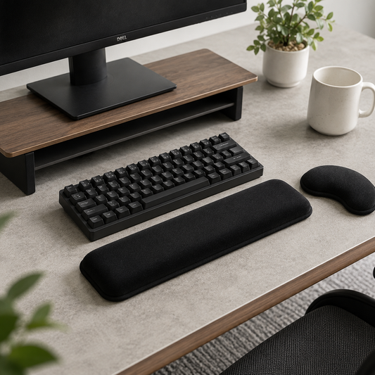 Sollievo Memory Foam Keyboard Wrist Rest