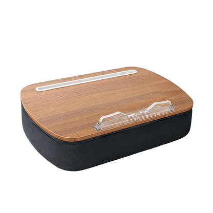 Sollievo Wooden Lap Desk with Cushion