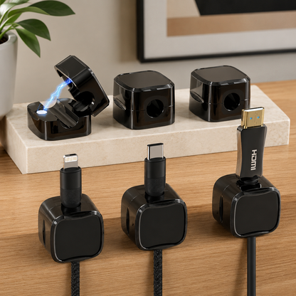 Sollievo Magnetic Cable Clips 6 Pack